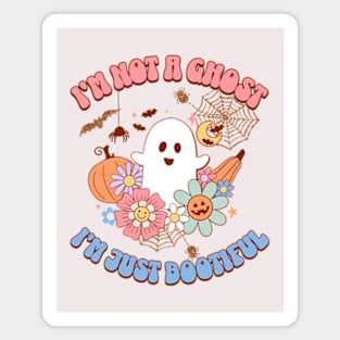 Cute halloween ghost - I'm just bootiful Magnet